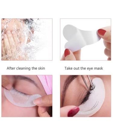 Eyelash Extension Pads - 50 Pairs Hydrogel Eye Pads for Lash Extensions | Pink Under Eye Gel Stickers - Makeup Tool - Buy Online on GoSupps.com