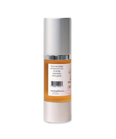 Glimmer Goddess Organic Face Serum - Pumpkin & Vitamin E 1 oz | Hydrating & Nourishing Skincare for All Skin Types - Shop Now - Buy Online on GoSupps.com