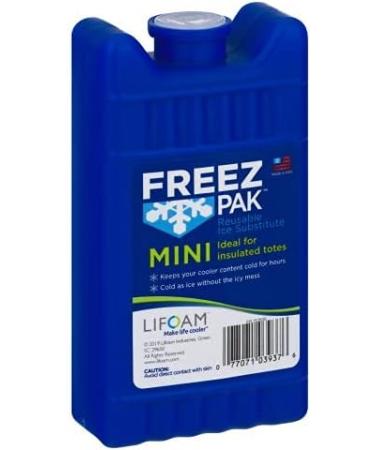 Lifoam Mini Freez Pak 4937 - 8.5oz Reusable Ice Pack (Pack of 3) - Buy Online on GoSupps.com