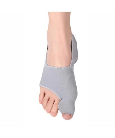 Keduoduo 2 Pieces Foot Care Big Toe Hallux Valgus Corrector OrtHotics Bone Thumb Adjuster Correction Pedicure Socks Bunion Straightener A