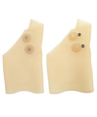 Silicone Gel Magnetic Therapy Wrist Hand Thumb Support Gloves Finger Arthritis Pressure Pain Relief Waterproof Massage- Suitable for Both Hands 2Pcs