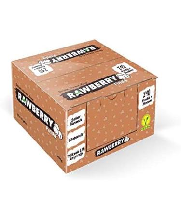 Cocoa and Hazelnut Bars No Added Sugar Vegan Gluten Free Healthy Snack with Nuts and Dried Fruits (Box of 15) - Buy Online on GoSupps.com