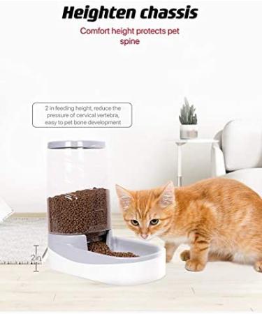 Eonpet 3.8L Automatic Cat and Dog Feeder & Water Dispenser with Travel Supply - Ideal for Pets - Buy Online on GoSupps.com