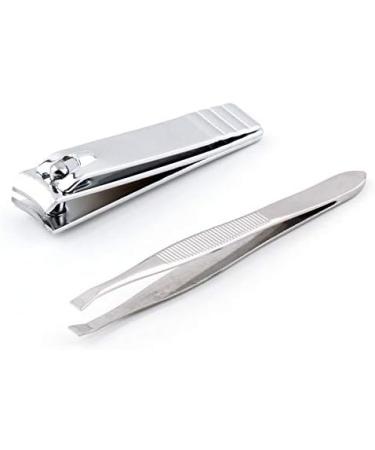 Fashion Stainless Steel Nail Clipper Cutter Trimmer Manicure Nail Art Toe Nail Clipper Manicure Beauty Tool Silver -Silver - Buy Online on GoSupps.com