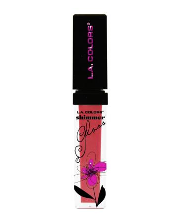 L.A. Colors Shimmer Sparkle Lip Gloss  Wink  0.7 Ounce
