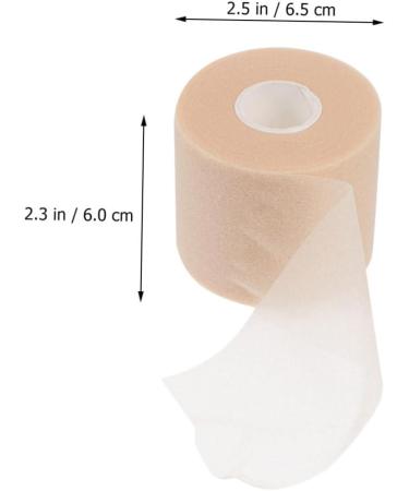 KALLORY 8 Rolls Skin Color Sports Tape | Elastic Cohesive Wrap for Athletic Use - International Shipping Available - Buy Online on GoSupps.com