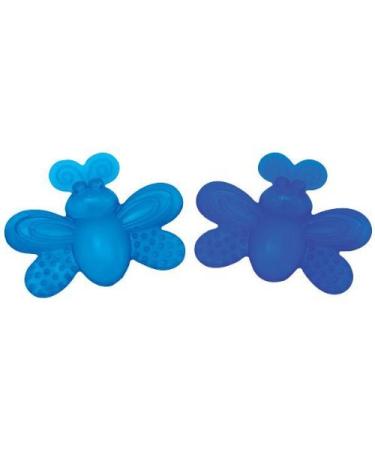 Sassy Chill and Teethe Water Filled Teethers Blue
