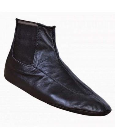 Premium Waterproof Leather Socks - Thin Lightweight & Easy to Wear - Perfect for Prayer & Everyday Use (Size 45 Black) - Buy Online on GoSupps.com