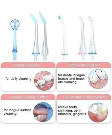 Portable Water Floss Oral Rinse - Smart Home Dental Flusher for a Healthy Smile | International Shipping Available - Buy Online on GoSupps.com