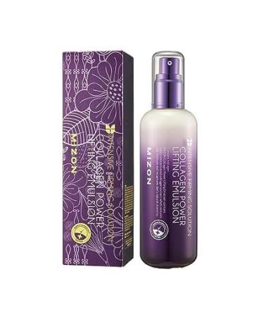 M.IZ ON COLLAGEN POWER LIFTING EMULSION Natural Ingredients Balancing Skin Moisture and Oil With Non Sticky Texture Anti-Wrinkle 120ml