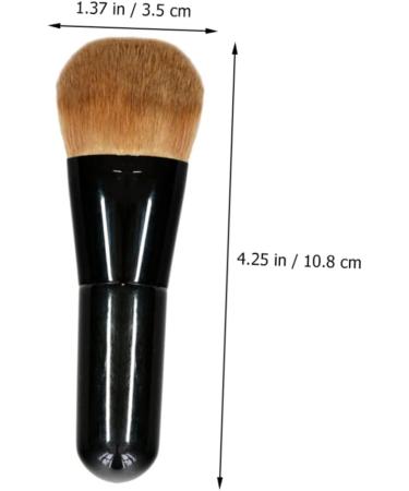 Angoily 1pc Foundation Brush Fluffy Makeup Concealer Brush Blending Brush Powder Brush Fluffy Blush Brush Face Foundation Blush Brush Miss Beauty Tools Make up Plastic - Buy Online on GoSupps.com