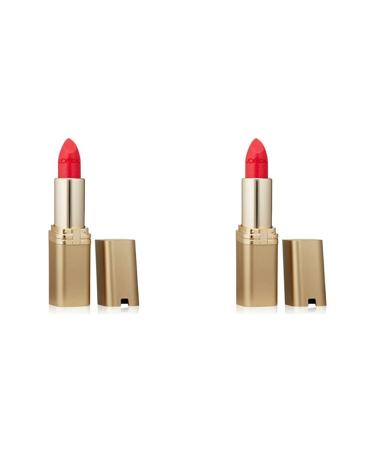 L'Oreal Paris Makeup Colour Riche Original Creamy Hydrating Satin Lipstick 262 Fresh as a Rose 1 Count (Pack of 2)