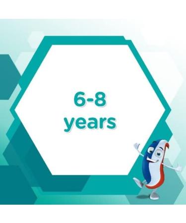  Aquafresh Aquafresh Big Teeth Toothpaste for Children 6-8 Years 50ml (Pack of 6) - Buy Online on GoSupps.com