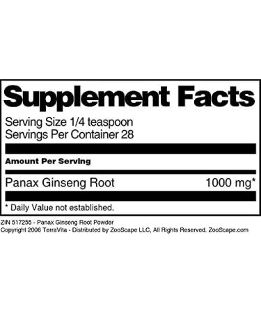 Panax Ginseng Root Powder (1 oz ZIN: 517255) - 3 Pack - Buy Online on GoSupps.com