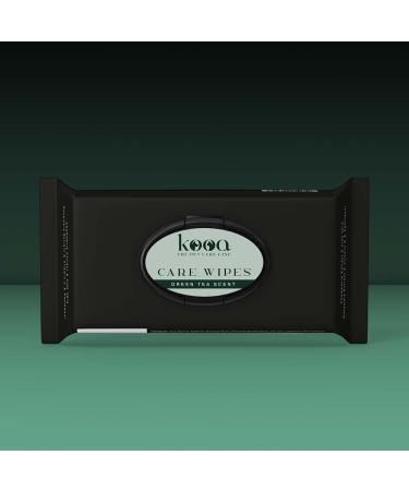 Kooa Care Cloths for Dogs - Chamomile Aloe Vera & Vitamin E Wet Wipes | 50 Pieces | Moisturizing Skin & Fur | Green Tea Fragrance | International Shipping - Buy Online on GoSupps.com