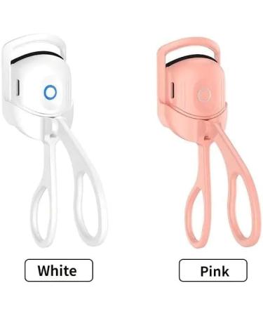 Buy Long-Lasting Electric Eyelash Curler with Heat - Perfect Curls & Perms (White) | International Shipping Available - Buy Online on GoSupps.com