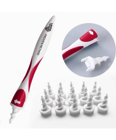 15pcs Q Grip Spiral Ear Wax Remover Replacement Tips with Silicone Swab Tips - Reusable Earwax Remover for Adults & Children - Buy Online on GoSupps.com