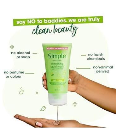 Skin Refreshing Facial Wash | Gentle & Soap-Free | For All Skin Types | No Harsh Chemicals | 50ml - International Shipping Available - Buy Online on GoSupps.com