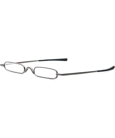 Buy KoKoBin Mini Narrow Reading Glasses +3.0 - Spring Hinge Metal Visual Aid with Case - Unisex | International Shipping - Buy Online on GoSupps.com