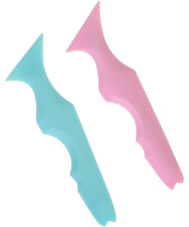 FOMIYES 4 Pcs Silicone Beauty Ruler Eyeshadow Eyeliner Stamp Eyeliner Guide Template Beauty Tools Protection - Buy Online on GoSupps.com