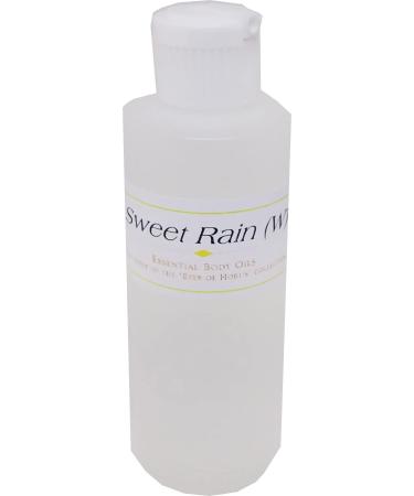 Sweet Rain Scented Body Oil Fragrance Flip Cap - Clear - 4 oz. - ID#117449 4 Fl Oz (Pack of 1)