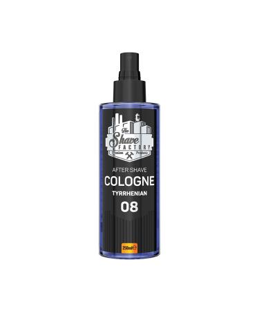 the shave factory After Shave Cologne Series (08 Tyrrhenian 250ml (8.45 fl. oz)) 08 Tyrrhenian 8.45 Fl Oz (Pack of 1)