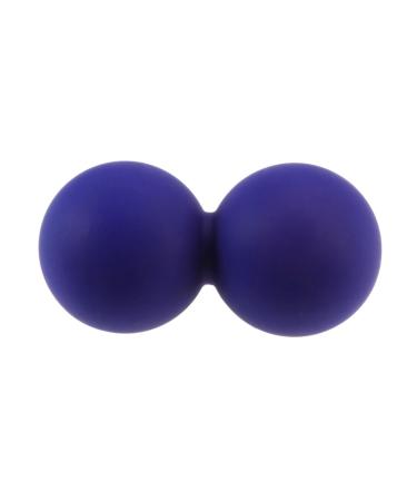 Frcolor fascia ball roll double massage peanut lacrosse yoga ball fasciae massage massage ball peanut yoga roll peanut ball whole body massage ball relaxation ball fitness medium blue
