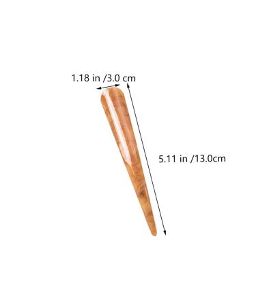 Lurrose Gold Acrylic Duck Beak Hair Clips - Long Side Insertion Salon Style - Buy Online on GoSupps.com
