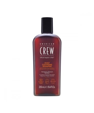Men's Shampoo by American Crew Moisturizing Shampoo for Oily Hair 8.45 Fl Oz Daily Shampoo