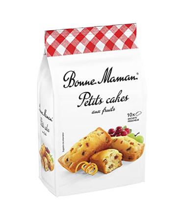 Bonne Maman – Small Fruit Cake 300 g – Pack of 4 – Sold as a Lot