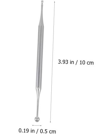 Healifty Facial Tools Auricular Probing Pen Set - Ear Manual Probe for Acupoint Detection and Massage - Silver, 2 Pcs - Buy Online on GoSupps.com