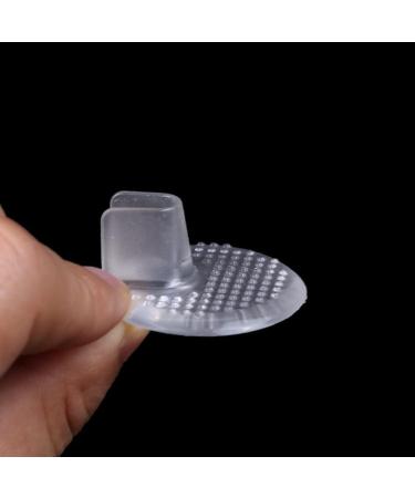 5 Pairs Transparent Thong Sandal Toe Guards - Removable Cushions for Sandal Flip-Flop - Toe Protectors - Buy Online on GoSupps.com