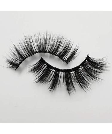 False Eyelashes with Glue 5 Pairs 3D Faux Mink False Lashes Reusable Long Thick Eyelashes for Makeup Eyelashes Extension with glue and Eyelashes Clip - Buy Online on GoSupps.com