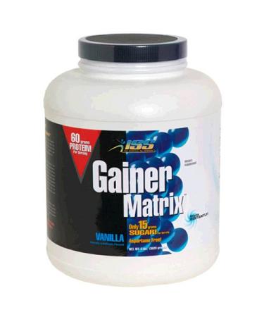 ISS Gainer Matrix Vanilla 8-Pound Package Vanilla 8 Pound
