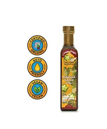Sacha Inchi Oil - Organic Cold Pressed Superfood for Hair - 8.5oz by Amazon Therapeutic Laboratories - Buy Online on GoSupps.com