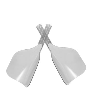 2 pi ces Protecteur de Coiffure avec Poign e Bouclier Anti-splash pour Visage Coloration et Huiles Confortable et Facile Utiliser pour Salon et Coiffeurs