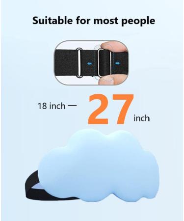 CELECTPRO 3D Contoured Sleep Mask for Women Men - Adjustable Strap, 99% Light Blocking, No Eye Pressure - Ideal for Sleeping, Yoga, Traveling - Black - Buy Online on GoSupps.com