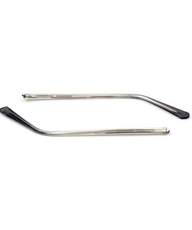 Ygnjh Glasses Replacement Legs | Durable Plastic & Metal Parts | 1.2mm Thickness | Silver Pair - Buy Online on GoSupps.com