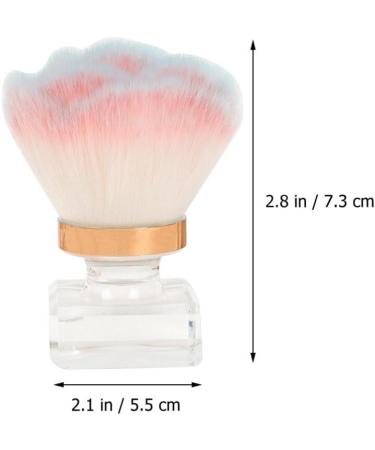 minkissy Foundation Makeup Blush Brush Foundation Applicator Cosmetic Applicator Foundation Brush Nail Cleaning Powder Makeup Supplies Nail Brush Manicure Abs Travel - Buy Online on GoSupps.com