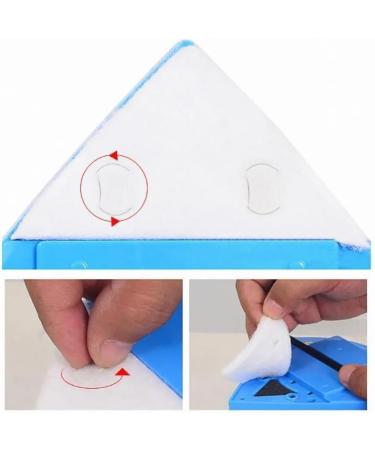 ZABEES Glass Brush Magnetic Double Side Glass Cleaning Brush For Window Cleaning Household Cleaning Tool Magnetic Window Cleaner - Buy Online on GoSupps.com