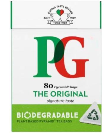 Tea Bundle with 80 Bag Pack of PG Tips Square Tea Bags (2 Pack) - Buy Online on GoSupps.com