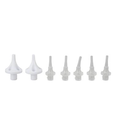 Ear Wax Removal Kit with 7 Rinse Heads - Gentle Ear Irrigation Flushing Tool for Adults and Kids - Buy Online on GoSupps.com