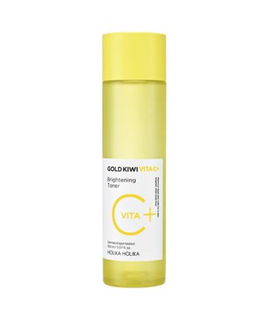 HOLIKA HOLIKA Gold Kiwi Vita C Plus Facial Radiance Freckle Removal Skincare Toner 150ml