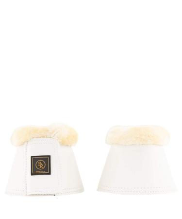 Bieman de Haas BR Bell Boots Majestic with faux fur edge (XL White) XL White