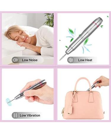 HALMAI Electric Nail Drill Machine with 11 in 1 Kit - Portable Nail File for Acrylic Gel Nails - Manicure Pedicure Tool - Buy Online on GoSupps.com