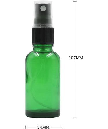 TOPSKY 12 30ml UV-Resistant Glass Spray Bottles - Fine Atomizer for Essential Oils Perfumes & Hair Products (Green) - International Shipping Available - Buy Online on GoSupps.com