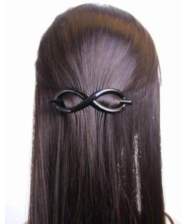 Arranview Jewellery Large black hair pin ideal for chignon hairstyle - Buy Online on GoSupps.com