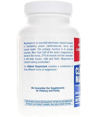 Anabolic Laboratories Clinical Magnesium 90 Vegetarian Capsules - Pure and Potent Supplement - Buy Online on GoSupps.com