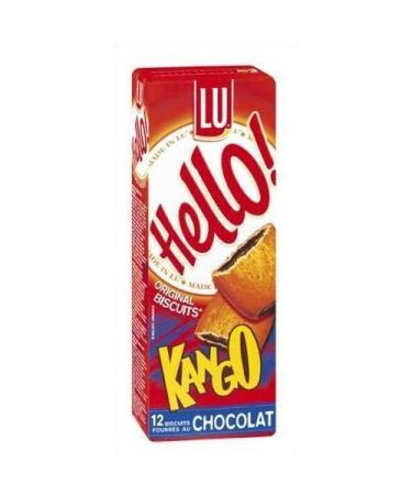 Epicerie LU HELLO - Hello Kango Chocolate 225G - Pack of 4