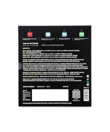 Wild Stone Edge Ultra Sensual Hydra Energy & Forest Spice Luxury Perfume Gift Set for Men Pack of 4 (30ml Each) l Ideal Perfume Combo l EAU DE Perfume for Men l A Touch of Sophistication - Buy Online on GoSupps.com